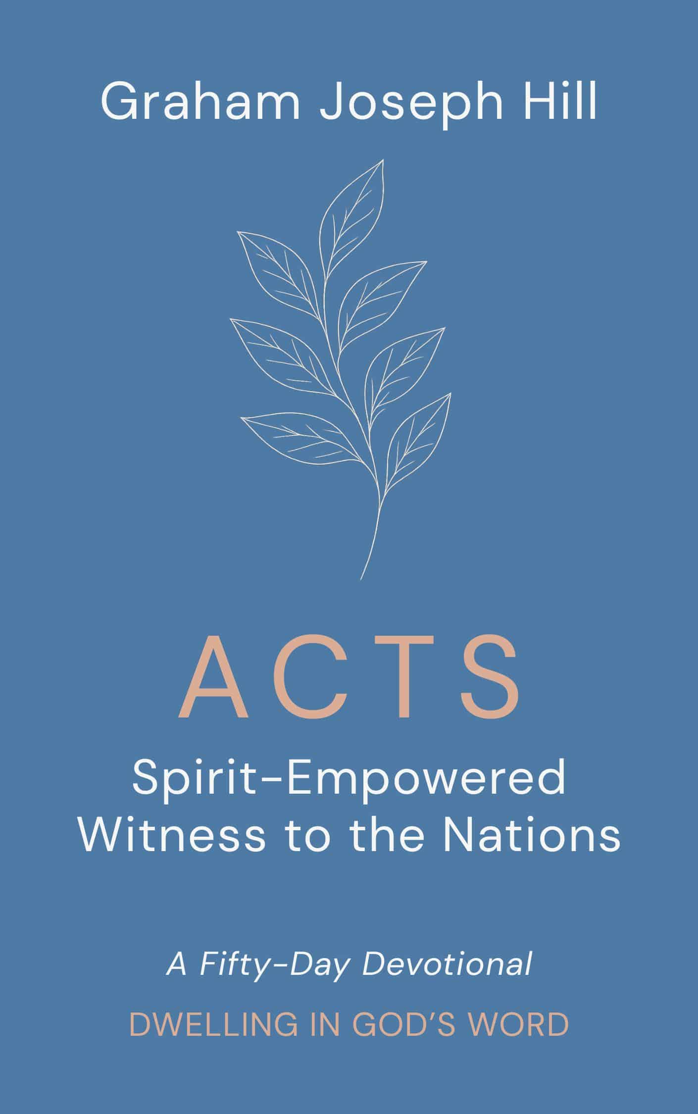 Acts book cover - front